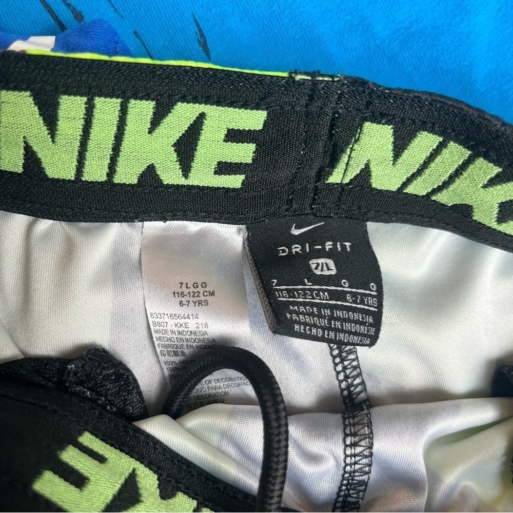 Nike Blue Short Sleeve Matching Set Athletic Tee - Picture 3 of 14